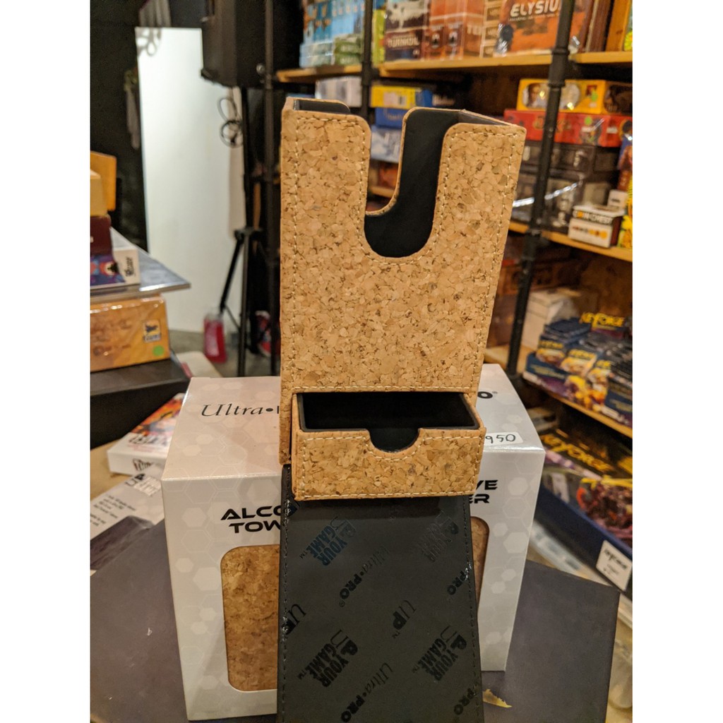 Ultra Pro Alcove Tower Deck Box Cork NIB 