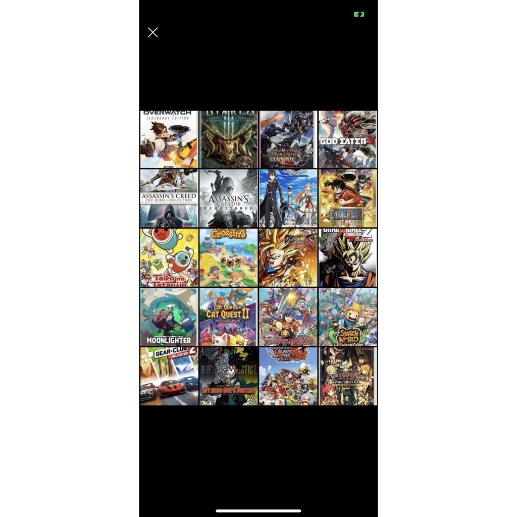 ID Nintendo Switch มีเกมส์หลักๆ30เกมส์+dlcภาคเสริม รหัส แผ่นเกมส์ Nintendo Switch ราคาพิเศษสุดคุ้ม เ