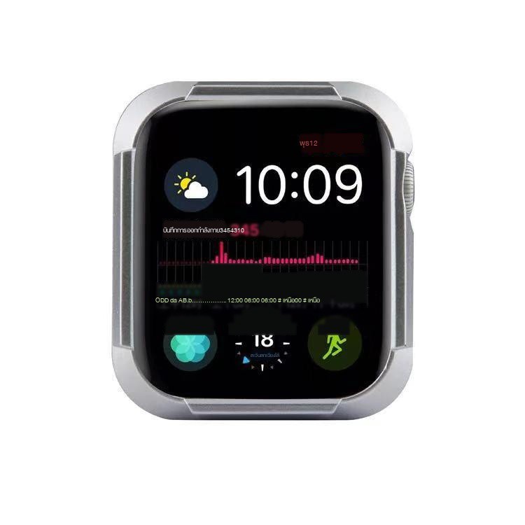 band สาย✱❐✎เหมาะสำหรับ Apple watch5 นาฬิกาแขนป้องกัน iwatch 4 case Armor drop PC frame 44mm