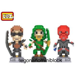 Legonano เลโก้ นาโน lego nano nanoblock superhero set3กล่อง L