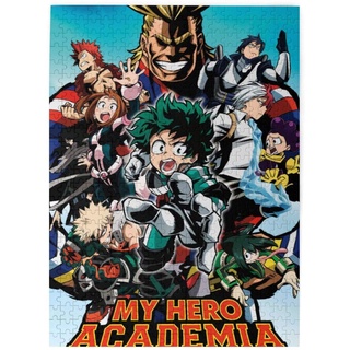 Yyl จิ๊กซอว์ปริศนา ลายการ์ตูนอนิเมะ My Hero Academia ของเล่นเสริมการเรียนรู้ คลายเครียด สําหรับครอบครัว 150 ชิ้น 108 ชิ้น 300 ชิ้น 500 ชิ้น