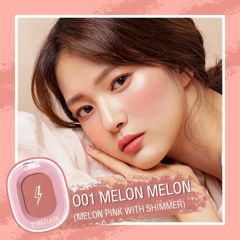 Focallure PinkFlash บลัชออน โทนสีธรรมชาติ 9 สี #7