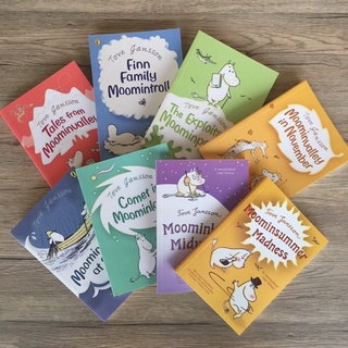 หนังสือวรรณกรรมเยาวชน แนวผจญภัย เรื่อง Moomin เซต 8 เล่ม