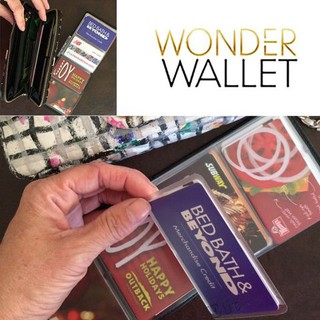 กระเป๋าใส่นามบัตร ATM กระเป๋าเงิน Wonder Wallet