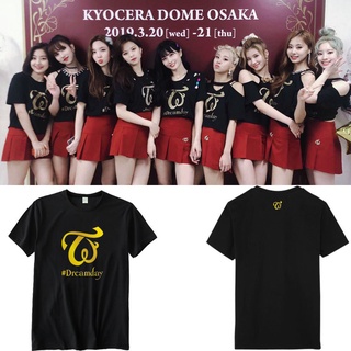 คอลูกเรือPre เสื้อยืด TWICE หลายแบบในตัวเลือกS-5XL