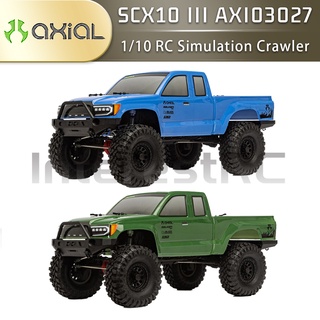 Axial SCX10 III AXI03027 โมเดลรถบังคับวิทยุ 1/10 ควบคุมระยะไกล ของเล่นสําหรับเด็ก และผู้ใหญ่