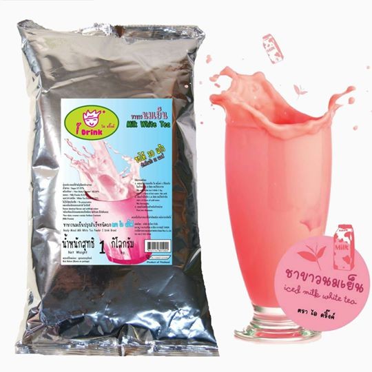 เครื่องดื่มผงรสนมเย็น(นมชมพู) ตราไอดริ๊งค์ 1,000 กรัม