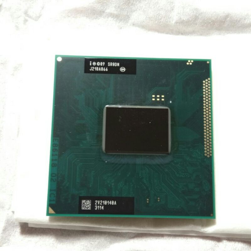 Intel Core I3-2350M ซ็อกเก็ต G2 SR0DN โปรเซสเซอร์แล็ปท็อป (rPGA988B)