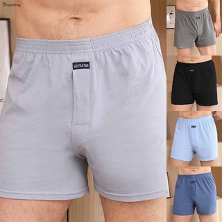 STYLEF-~Boxer Briefs Men Nightwear Pant Sexy Soft Boxer Shorts Breathable Casule-【STYLEF-Fashion】