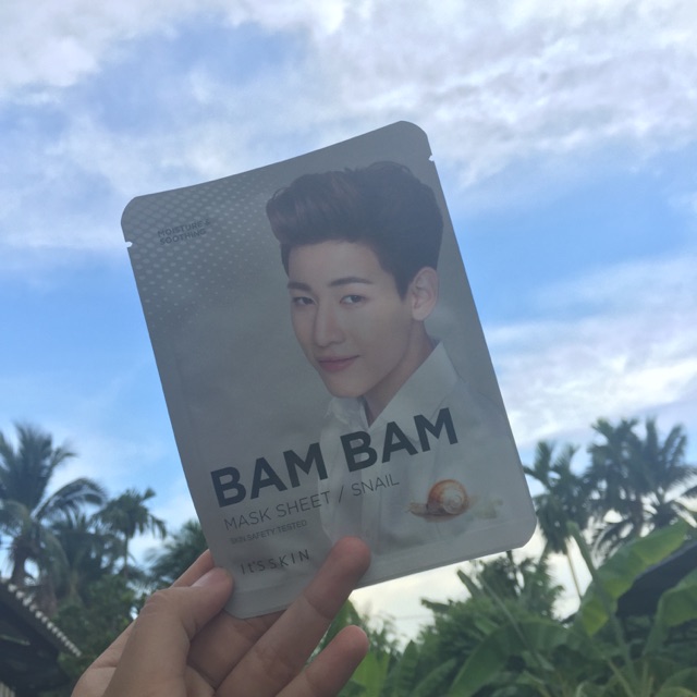 มาร์คหน้าBamBam