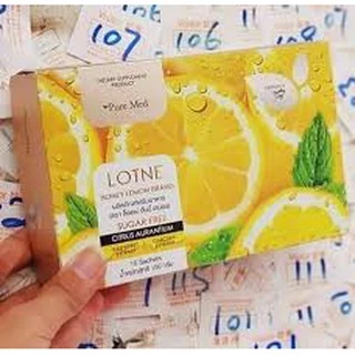 รุ่นใหม่ 7ซอง ส่งฟรี🍋 Lotne ล็อตเน่ น้ำผึ้งมะนาวลดน้ำหนัก LOTNE HONEY LEMON