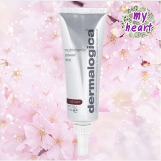 Dermalogica Multivitamin Power Firm 15 ml ผลิตภัณฑ์บำรุงรอบดวงตา ลดเลือนริ้วรอยรอบดวงตาได้อย่างมีประสิทธิภาพด้วยวิตามิน