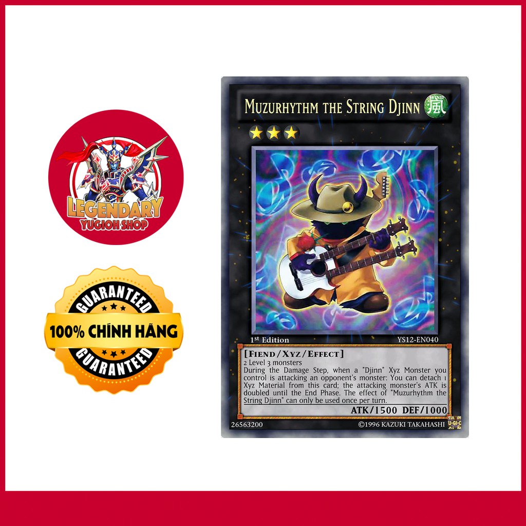 [การ์ด Yugioh ดั้งเดิม] Muzurhythm The String Djinn