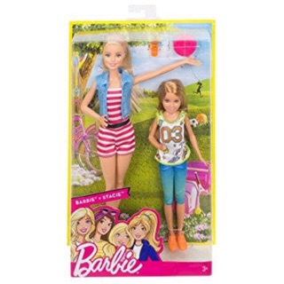 ตุ๊กตาบาร์บี้แท้และน้องสาวสเตย์ซี่ พร้อมส่ง^^