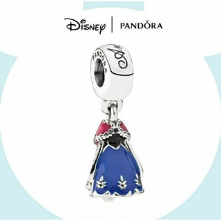 Pandora silver  Disney dangle**เดรสอันนา