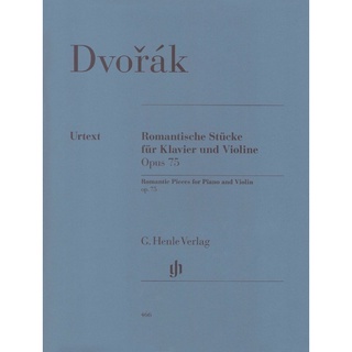 DVORÁK Romantic Pieces op. 75 for Piano and Violin (HN466)