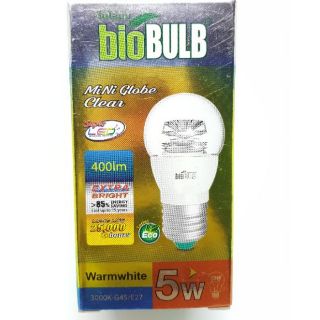 หลอดแอลอีดี ทรง G45 5W E27 Biobulb