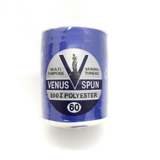 VENUS ด้ายเย็บผ้า วีนัส-วีสปัน เส้นด้ายสปัน เบอร์ 60 ความยาว 550 ม.