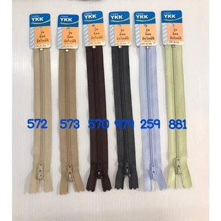 6 นิ้ว YKK ซิปธรรมดารุ่นล็อกอัตโนมัติ YKK (1โหล)