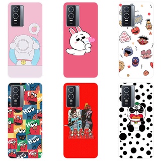 เคสสำหรับ VIVO Y76 5G Case Silicone Back Cover Soft Casing VIVOY76 Y 76 5G cartoon TPU เคส