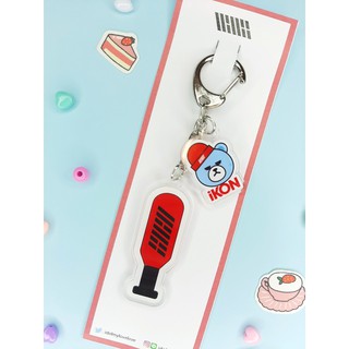 iKON : Keychain + PIN Lightstick &amp; Fanart