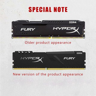 Kingston HyperX FURY DDR4 16GB 8GB 4GB 3200MHz 2666MHz 2400MHz 2133MHz PC4 หน่วยความจํา RAM เดสก์ท็อป 288pin 1.2V DIMM