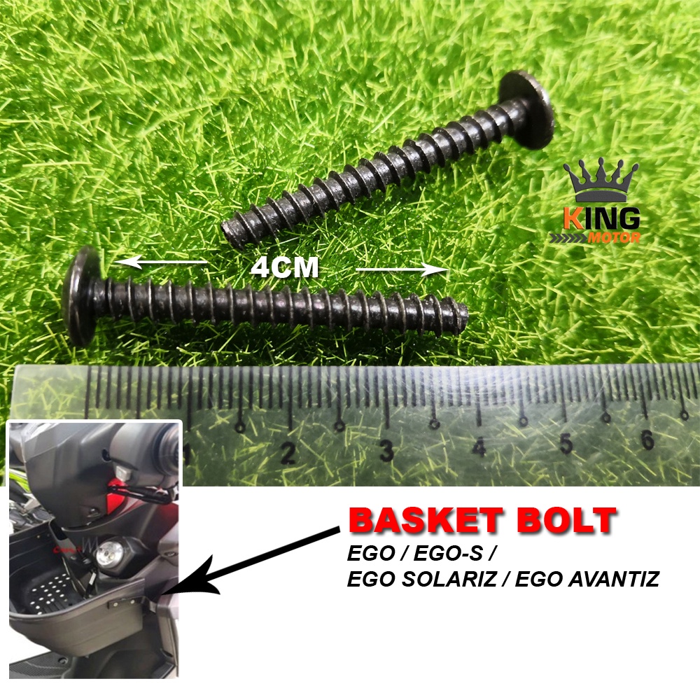[2PCS] BASKET BOLT EGO / EGO-S / EGO SOLARIZ / EGO AVANTIC- SKRU BAKUL
