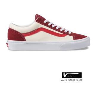 VANS STYLE36 RETRO SPORT BIKING RED POINSETTIA SNEAKERS สินค้ามีประกันแท้