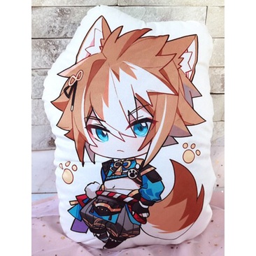 Gorou genshin impact chibi หมอนนอนพิมพ์ลายสองด้าน