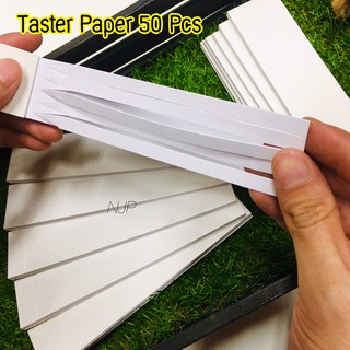 แหล่งขายและราคาTester Paper กระดาษเทสกลิ่นน้ำหอม 1 เล่ม(50 ชิ้น) แบบไม่มีลาย/มีลายอาจถูกใจคุณ