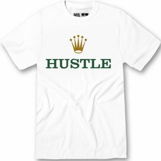 Rolex Hip Hop Shirt Hustle Logo Raptees Tshirt Men S-3XL