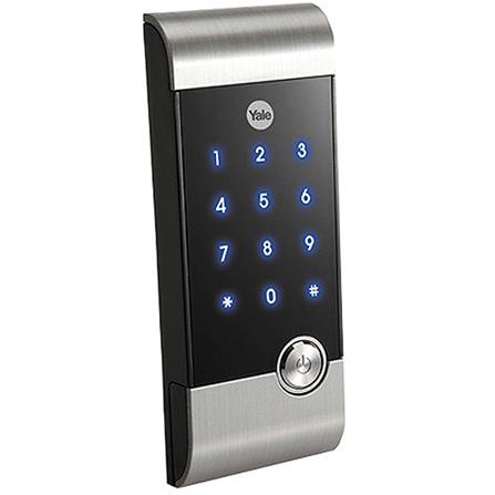 กลอนประตู กลอนดิจิตอล YALE YDR3110 สีดำ/นิเกิ้ล ดิจิตอล