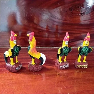 ไก่ชนปูนปั้น ถูกที่สุดคุณภาพดีเยี่ยม ไก่แก้บน 13ซม.1คู่ 16ซม.และ17ซม