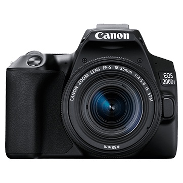 CANON กล้องดิจิตอล EOS 200D II (EF-S 18-55MM F/4-5.6 IS STM)