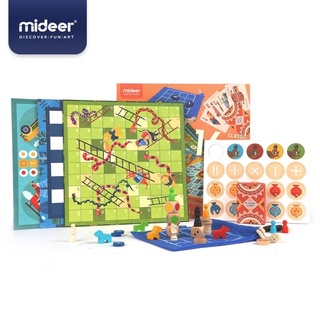Mideer มิเดียร์ 16In1 Classic Games-boardgame บอร์ดเกม16 เกมส์ ใน 1 กล่อง MD2038