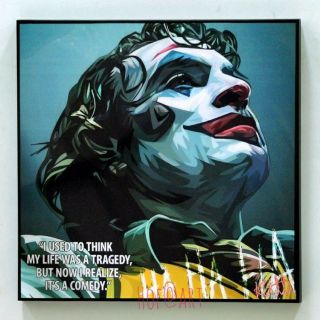 Joker #8 โจ๊กเกอร์​ คู่ปรับ Batman แบทแมน DC Comics การ์ตูน รูปภาพ​ติดผนัง pop art กรอบรูป แต่งบ้าน ของขวัญ