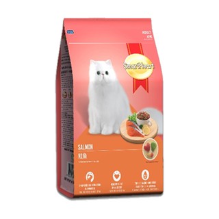 อาหารแมว รสปลาแซลมอน อายุ1ปีขึ้นไป 3 กก. (1 ถุง) Smartheart Cat Food Salmon 3kg (1 bag)