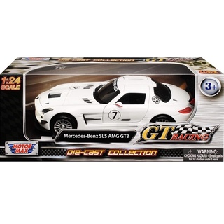 1:24 GT Racing รุ่น Mercedes-Benz SLS AMG GT3 [Motormax]