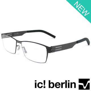 Ic Berlin แว่นตารุ่น 001 C-2 สีเทา sanetsch กรอบเต็ม ขาข้อต่…