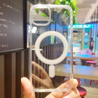 เคสใส แม่เหล็ก เคสเกราะกันกระแทกสำหรับ สำหรับ16p,17 pro,17pro max,i12,13pro max,i11,14,14plus,14pro max,15pro max,15plus