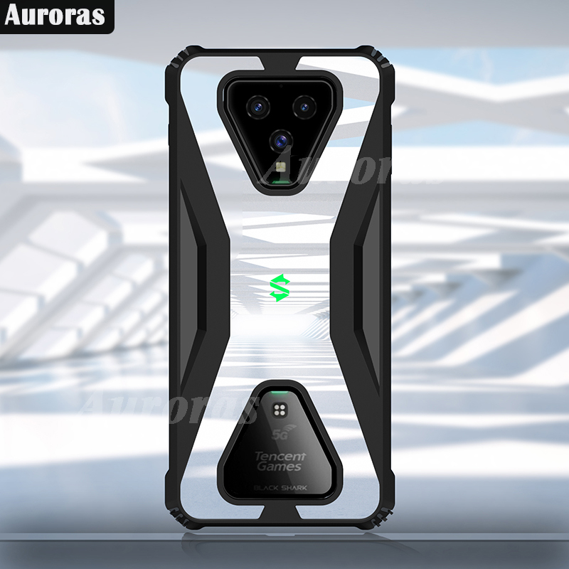 Auroras เคสโทรศัพท์มือถือแบบใสสําหรับ Xiaomi Black Shark 3 Pro Blackshark 3S 4 4 Pro 5 Pro RS เคส