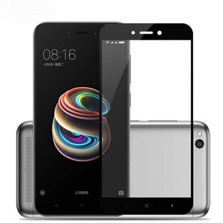 ฟิล์มกระจก นิรภัย เต็มจอ กาวขอบ เสี่ยวมี่ เรดมี่ โน้ต5เอ Full Frame Tempered Glass Screen For Xiaomi Redmi Note5A (5.5")