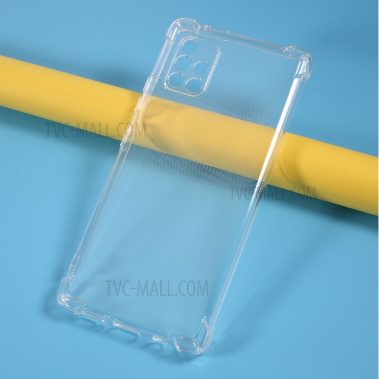 Case Samsung Galaxy A71 5G # พร้อมส่ง * เคสใส TPU ชัดเจนกันกระแทก 4 มุม - ใส *