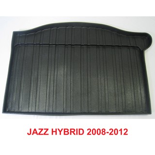 ถาดท้าย/ถาดท้ายรถยนต์/ถาดวางของท้ายรถ ฮอนด้า แจ๊ส Honda Jazz 2012-2013 Hybrid