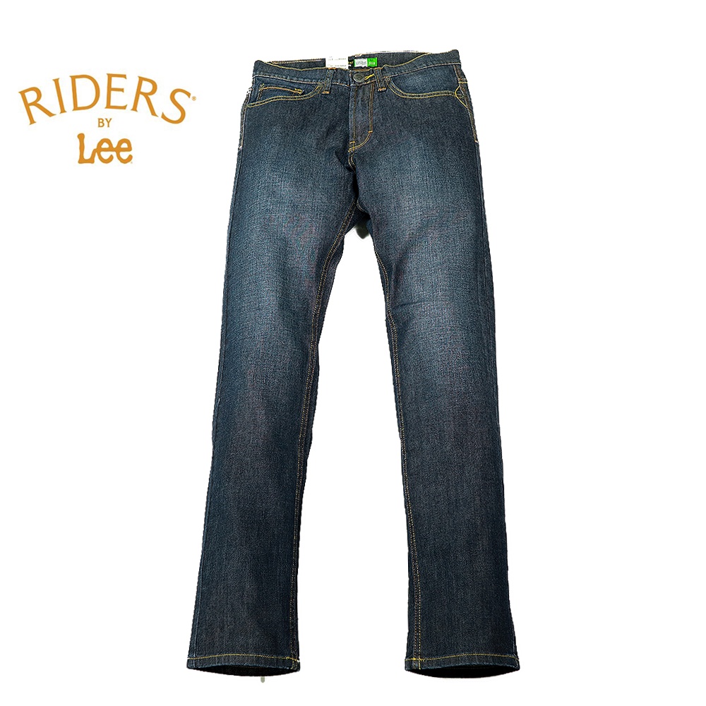Riders By Lee กางเกงยีนขายาว เอวต่ํา ทรงตรง สีฟ้า 315-39668