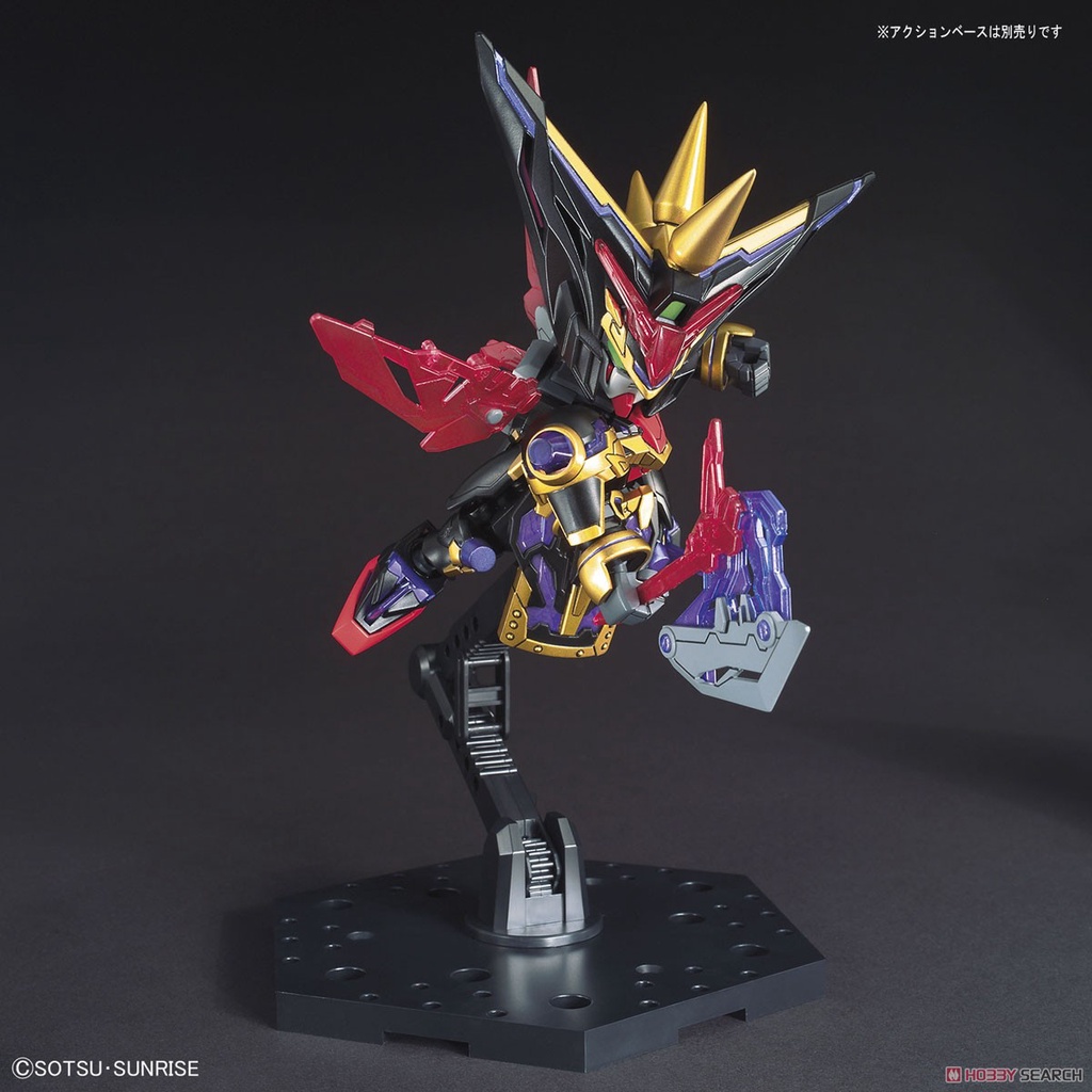 Bandai SD Sangoku Soketsuden Dian Wei Master Gundam (เตียนอุย) กล่องขาด