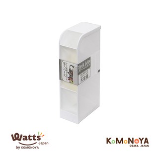 Komonoya กล่องใส่เครื่องเขียน Desk Labo Tower สีขาว ขนาด 20.5x5x9.2 cm