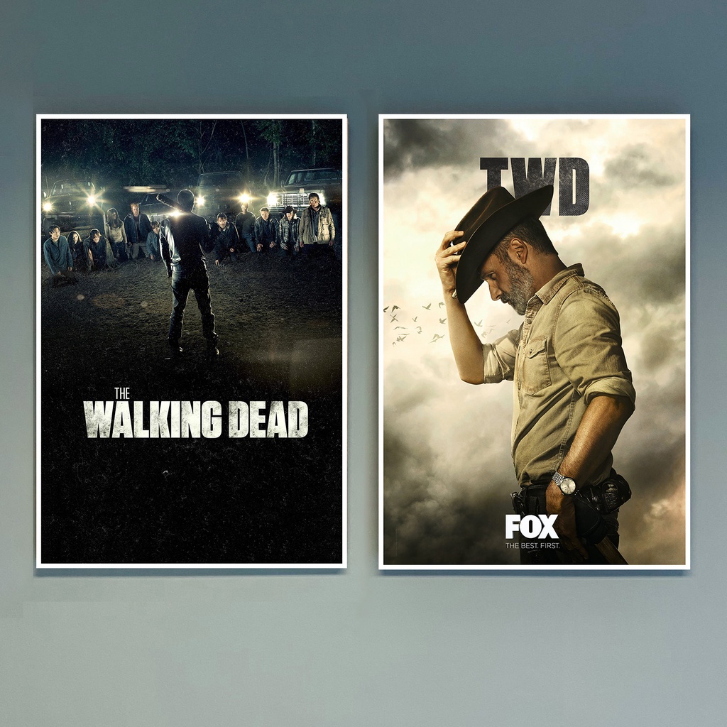 The Walking Dead poster เดอะวอล์กกิงเดด โปสเตอร์ภาพขนาด 33X48 cm