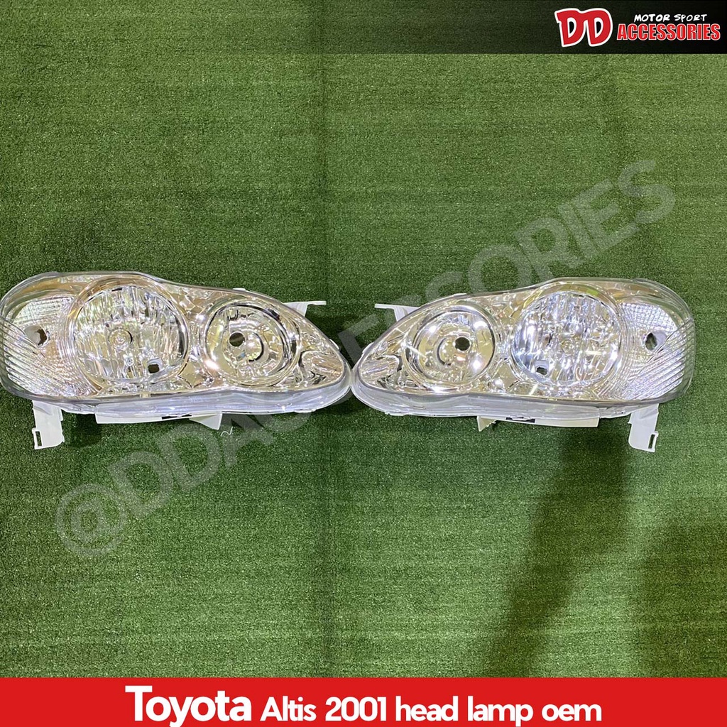 ไฟหน้า โคมไฟหน้า altis อัลติส 2001 2002 2003 เดิมๆ ขายแยกข้าง NT - รูปที่ 6