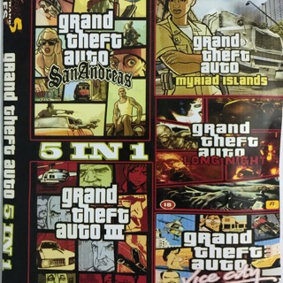 แผ่นเกมส์ pc GTA 5in1